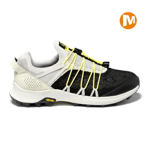 Merrell Long Sky Sewn Wanderschuhe Herren Weiß/Schwarz [DE-QDYAU]